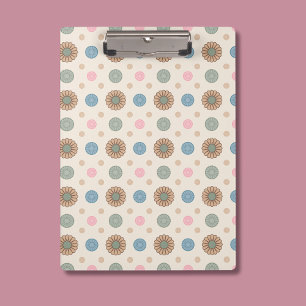Pranchetas Padrão Floral Inspirado por Pastel Babylonian
