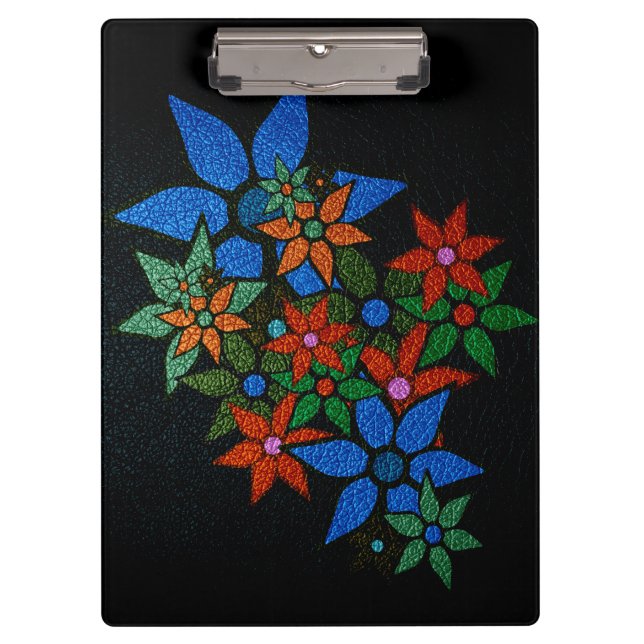 Pranchetas Padrão Floral Trendy #5 (Frente)