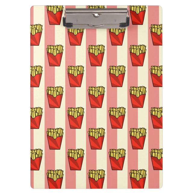 Pranchetas Padrão Francês para Fries (Frente)