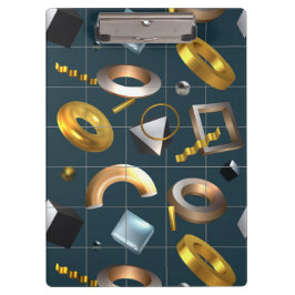 Pranchetas Padrão Geométrico 3D