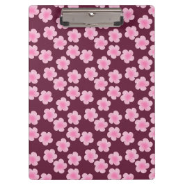 Pranchetas Padrão sem costura do Flor Frangipani Rosa