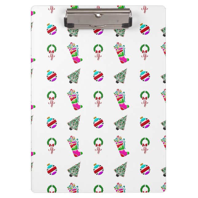 Pranchetas Padrinho de Natal Fofo (Frente)