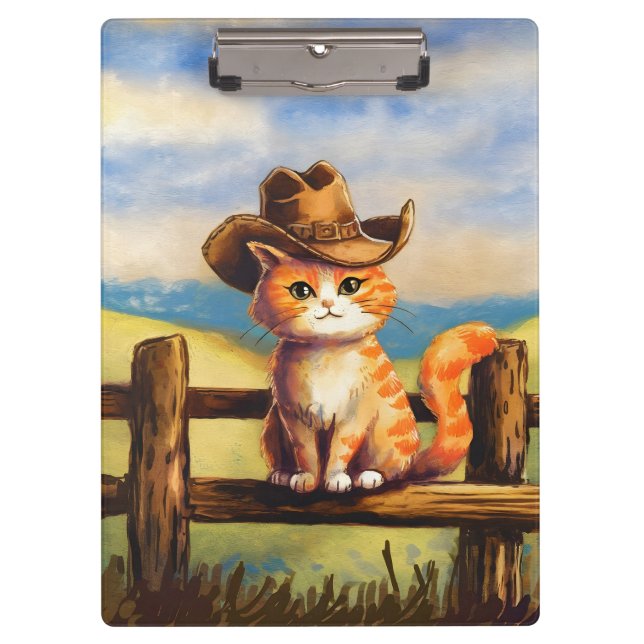 Pranchetas Pai Gato Pintado à Aguarela (Frente)