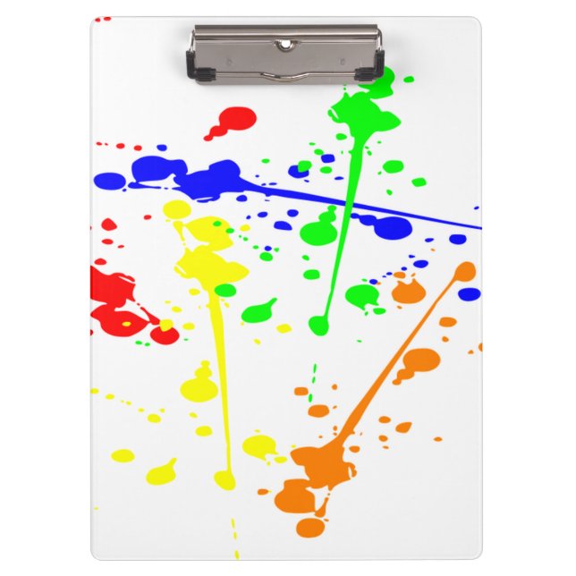 Pranchetas Paint Splatter (Frente)