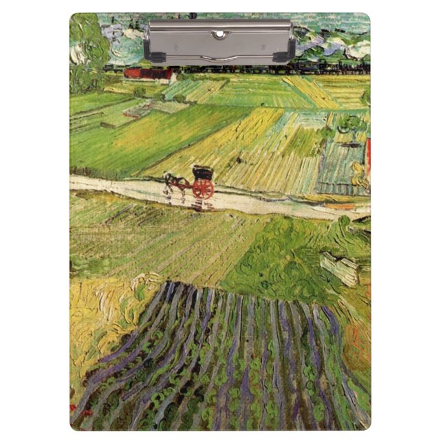 Pranchetas Paisagem com Carruagem e trem... (Frente)