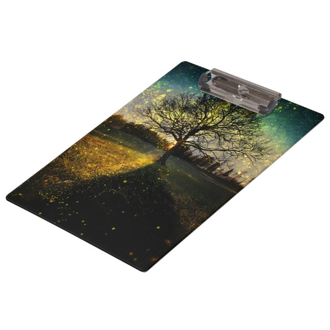 Pranchetas Paisagem com sonhos de vagalumes mágicos (Inclinado)