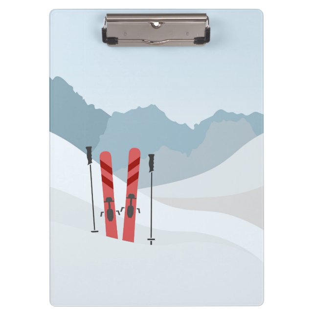 Pranchetas Paisagem de inverno (Frente)