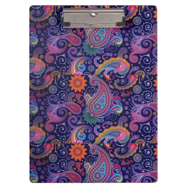 Pranchetas Paisley Purple rosa (Frente)