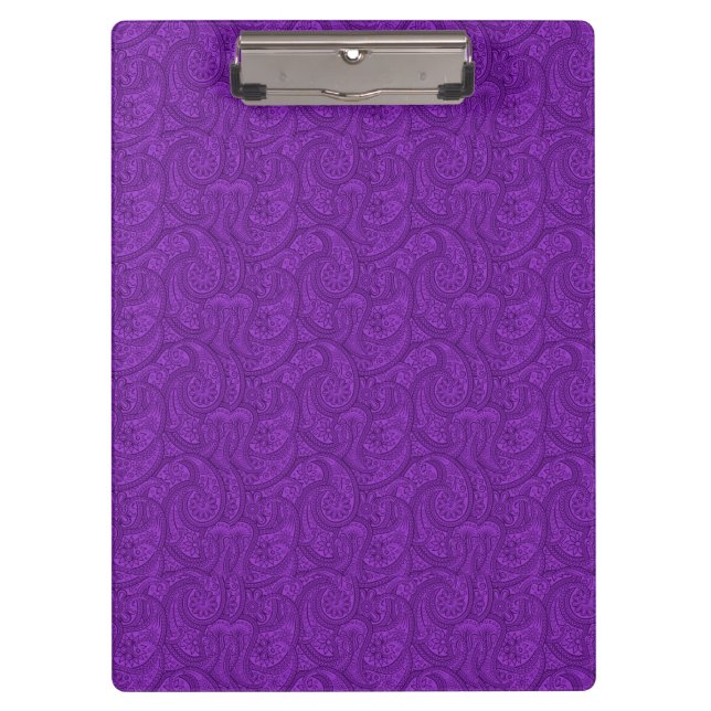 Pranchetas Paisley Roxo (Frente)