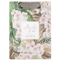 Pampas, orquídea, noiva de folhagem tropical