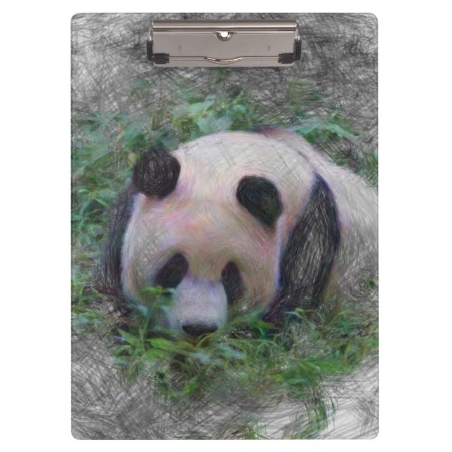Pranchetas panda artística (Frente)