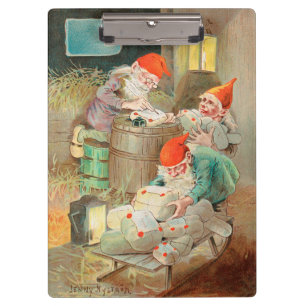 Pranchetas Papais noeis de Natal suecos (por Jenny Nyström)