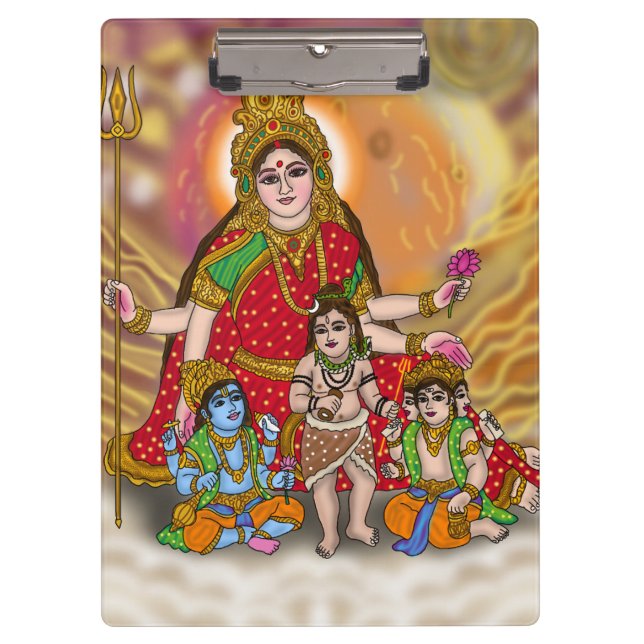 Pranchetas Papelaria da Deusa Durga (Frente)