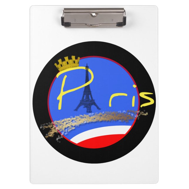 Pranchetas Paris com a Área de Transferência Personalizada da (Frente)
