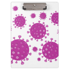 Pranchetas Partícula Viral Roxa