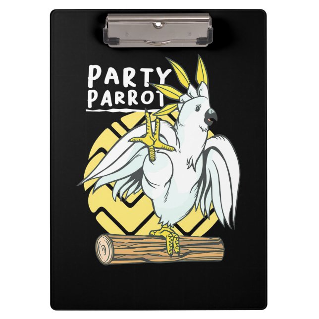 Pranchetas Partidário - Parrot Bird (Frente)