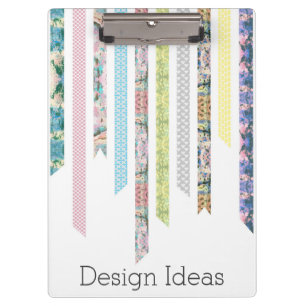 Pranchetas Pastels da fita de Washi   DIY & ideias do design