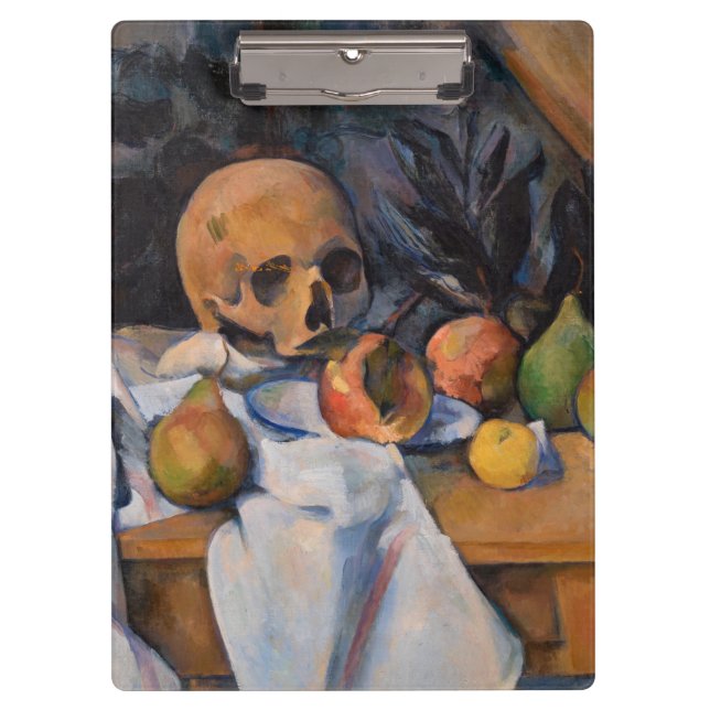 Pranchetas Paul Cezanne - A Vida Estática com o Crânio (Frente)