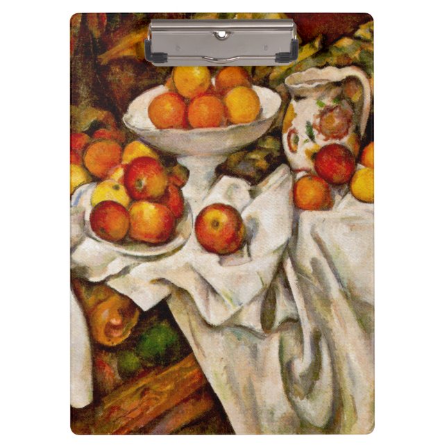 Pranchetas Paul Cezanne Apple Orangismo Impressionismo (Frente)
