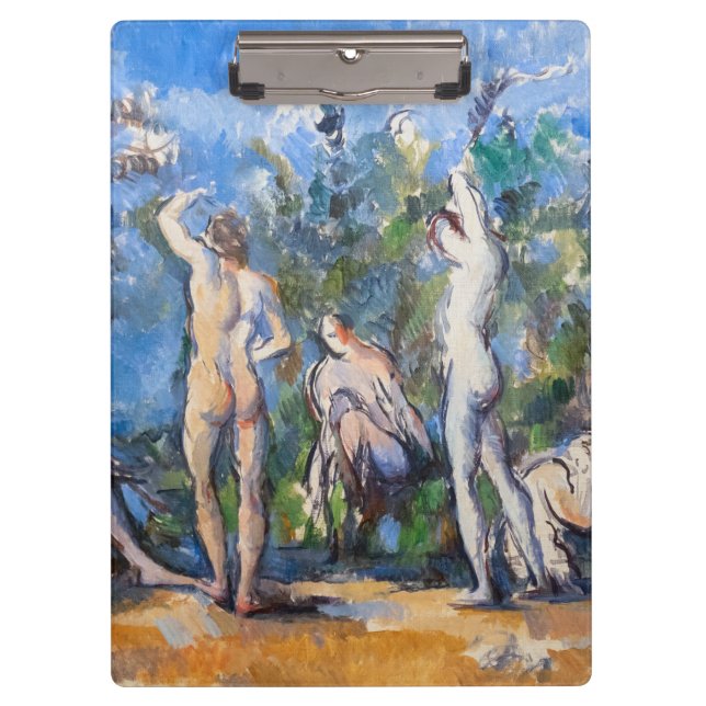 Pranchetas Paul Cezanne - Cinco Bathers (Frente)