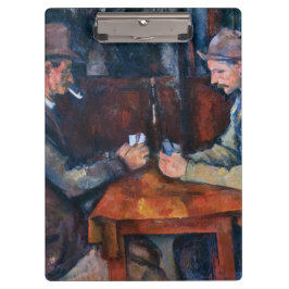 Pranchetas Paul Cezanne - Os Jogadores De Cartão