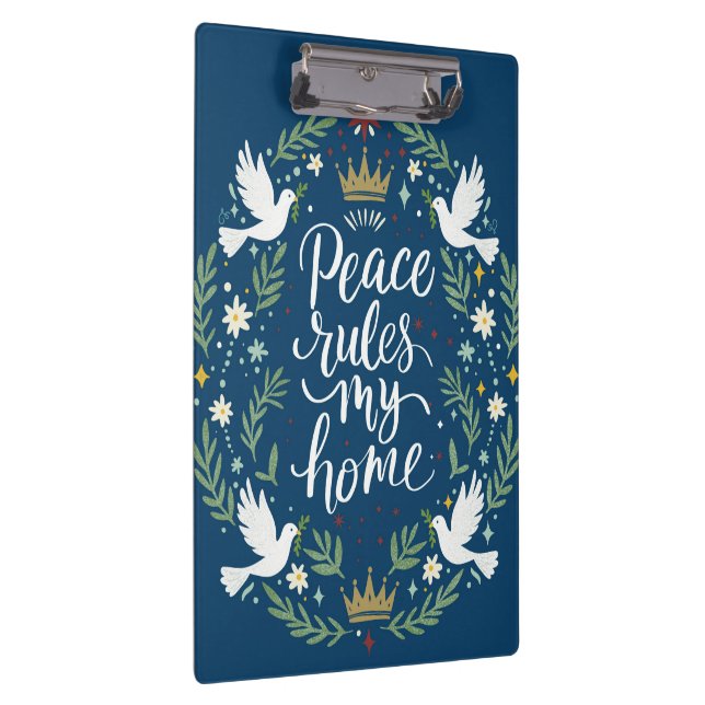 Pranchetas Peace Rules My Home (Direita)