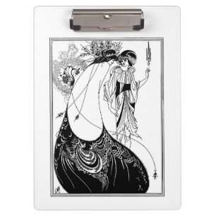Pranchetas Peacock Skirt Beardsley Art Nouveau