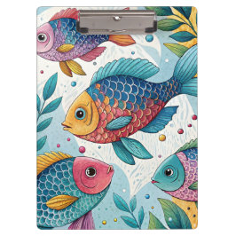 Pranchetas Peixe-arco-íris submarino