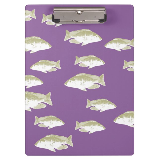 Pranchetas Peixe em roxo (Frente)
