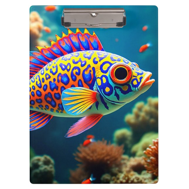 Pranchetas Peixes Coloridos (Frente)