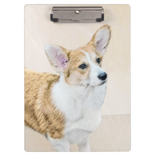 Pranchetas Pembroke Welsh Corgi - Pintura Original para Cacho