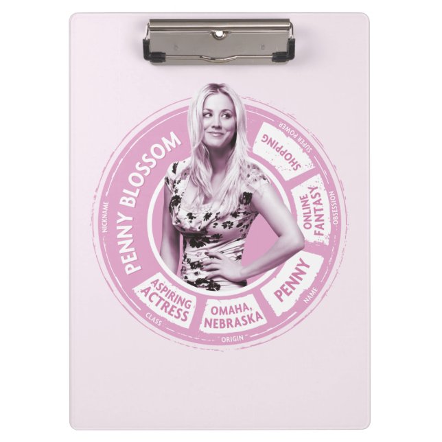 Pranchetas Penny Blossom Info Graphic (Frente)