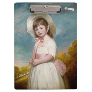 Pranchetas PENNY ~ MISS JULIANA WILLOUGHBY George Romney ~