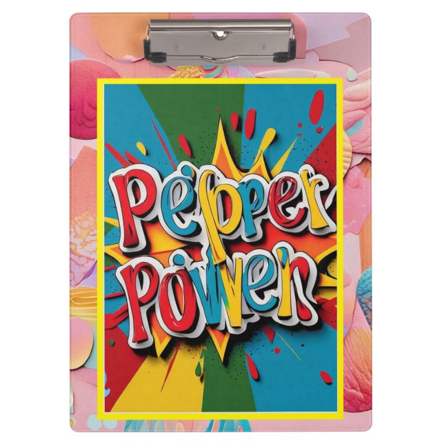 Pranchetas "Pepper Power Vivid" (Frente)