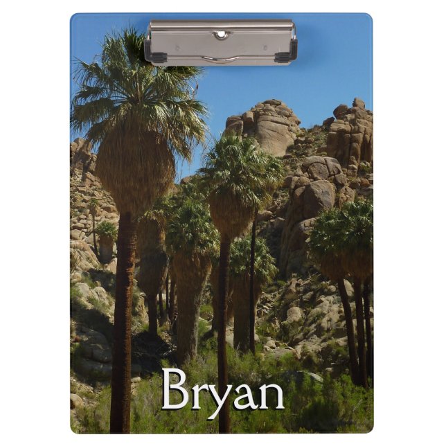 Pranchetas Perdida Palms Oasis I no Parque Nacional Joshua Tr (Frente)