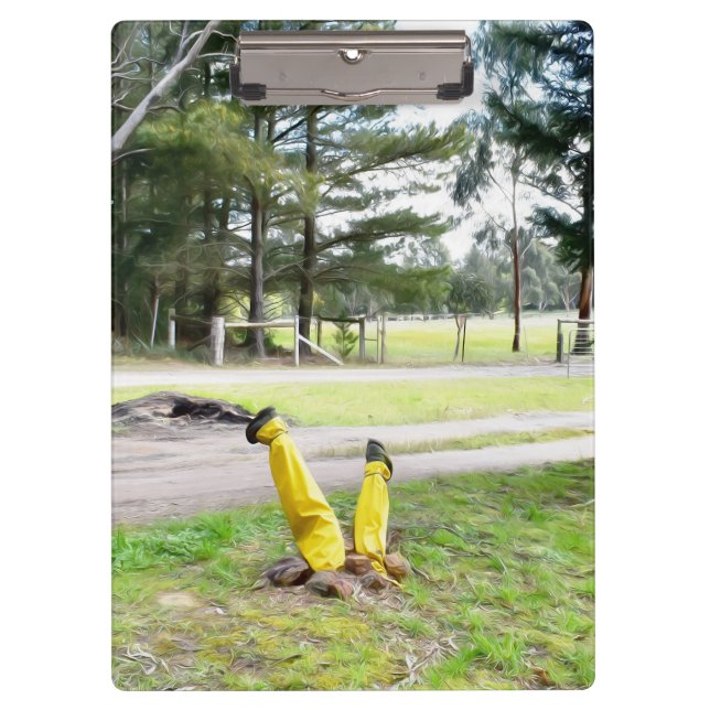 Pranchetas Perdido no Jardim de novo (Frente)