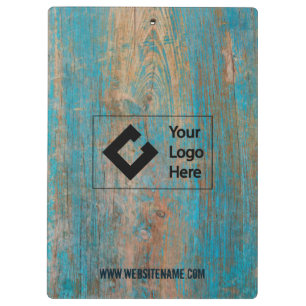 Pranchetas Personalizado com madeira azul resistida logotipo