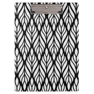 Pranchetas Personalize o teste padrão branco da folha