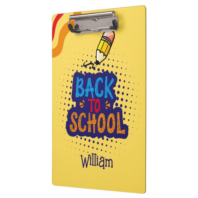 Pranchetas Personalized "Back To School" Fun Doodle (Esquerda)