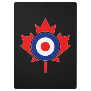 Pranchetas Personalized Maple Leaf Roundel Mod CANADA