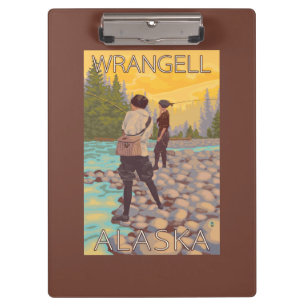 Pranchetas Pesca com mosca das mulheres - Wrangell, Alaska