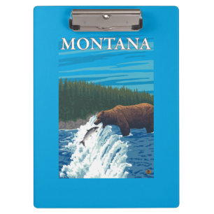 Pranchetas Pesca do urso no rio - Montana