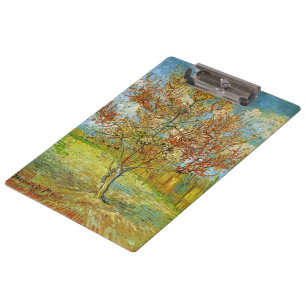 Pranchetas Pessegueiro Rosa em Flor por Vincent van Gogh