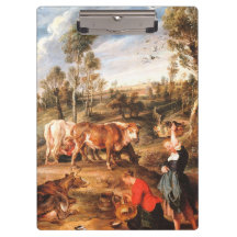 Peter Paul Rubens Milkmaids with Cattle in a Lands