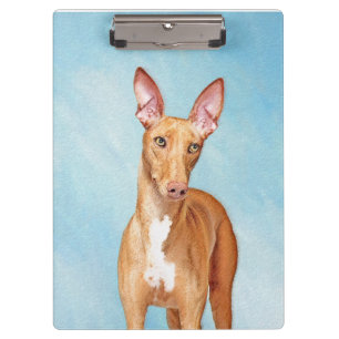 Pranchetas Pharaoh Hound Painting - Arte Cachorra Original