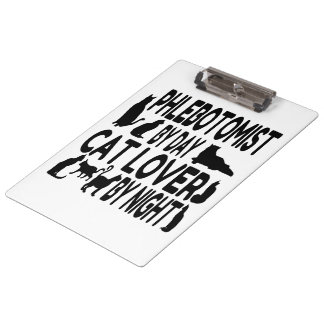 Pranchetas Phlebotomist do Cat Lover