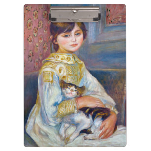 Pranchetas Pierre-Auguste Renoir - Criança com Gato