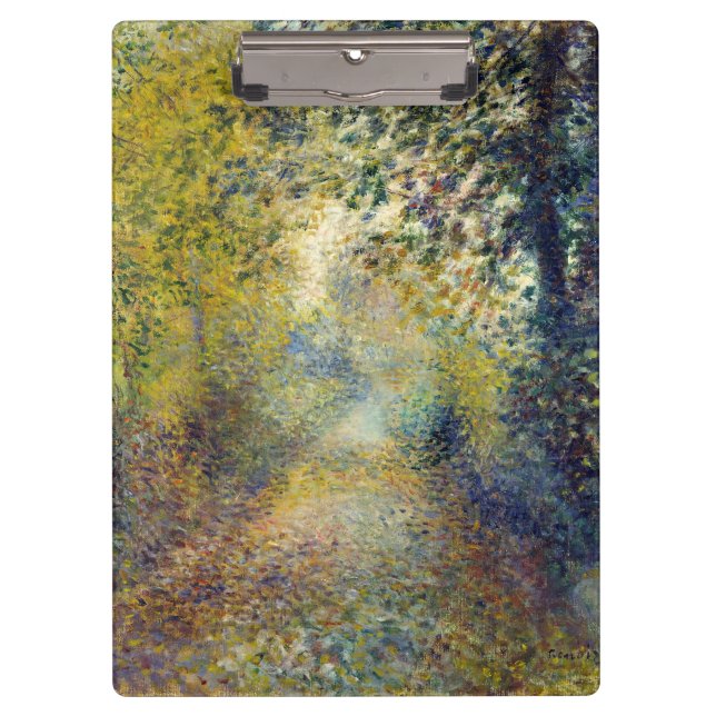 Pranchetas Pierre-Auguste Renoir - Na Floresta (Frente)