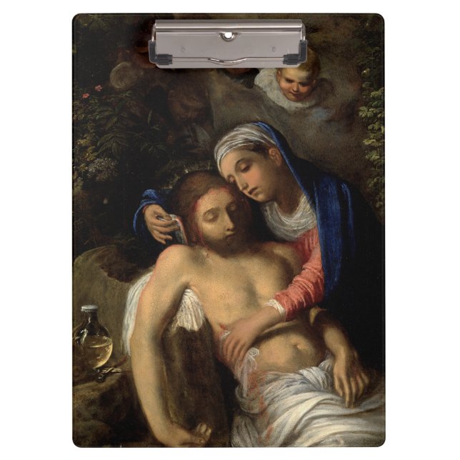 Pranchetas Pietà (Maria e Jesus) (por Adam Elsheimer) (Frente)