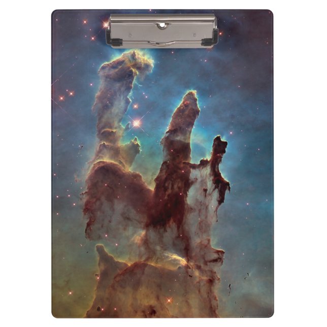 Pranchetas Pilares da Criação, Nebulosa da Águia Hubble Espaç (Frente)